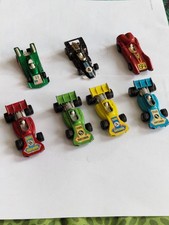 Lot 7 Voitures De Course vintage Matchbox Lesney(5) Corgi (2) England  Bon état