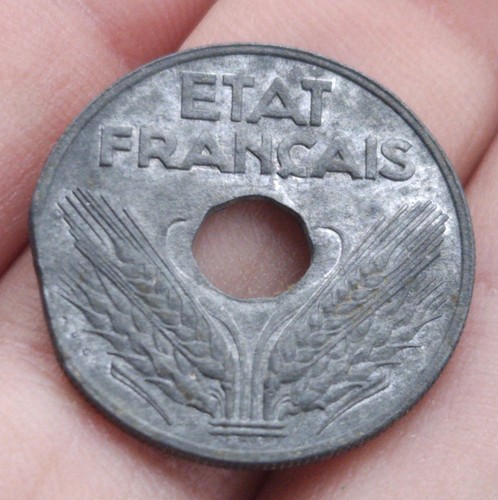 Centimes 1942 fautée - 20,