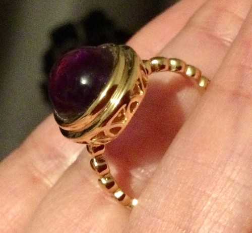 Bague argent massif - 53,