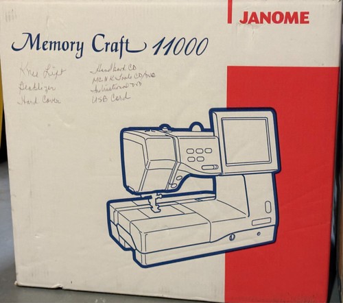 Janome memory craft 11000 - janome,