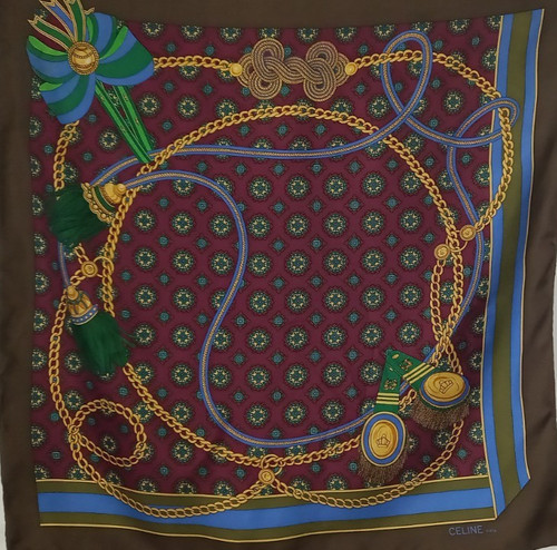 Foulard vintage celine - foulard,