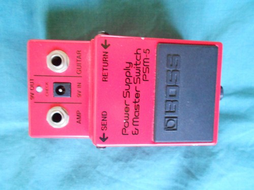 Boss psm5 master - boss, switch/effect