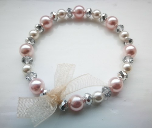 Bracelet éléments perles - , et