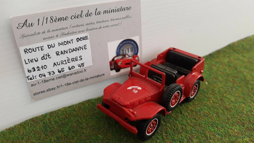 Dodge 4x4 pompiers échelle - dodge,
