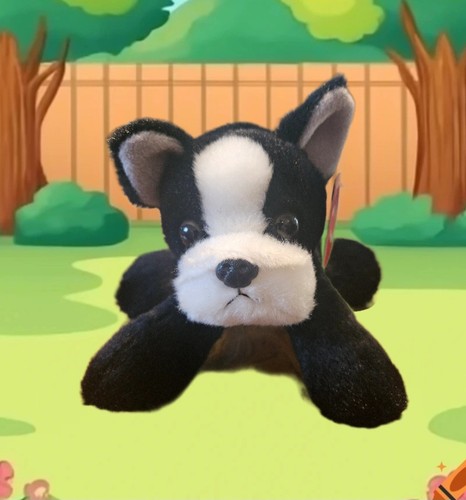 Adorable boston terrier plush - adorable,