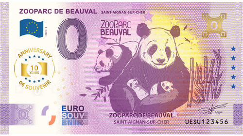 Billet souvenir 2025 france - billet,