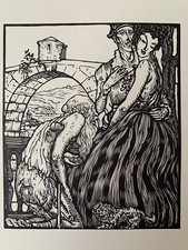 Louis Jou Gravure Bois Gravé