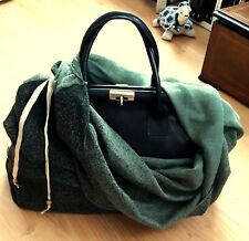 SAC DE VOYAGE -BEAU CUIR NOIR