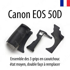 CANON EOS 50D lot 3 grips caoutchouc - CB3-5012 CB3-3748 CB3-5013 - état moyen