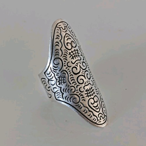 Bague jalan gravée - jalan, argent