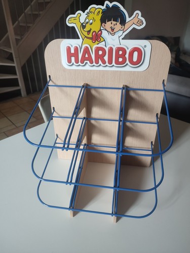 Présentoir bonbon haribo - présentoir,