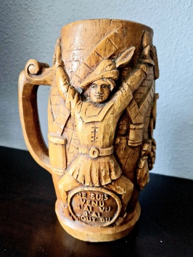 Grande chope bière vintage - chope,