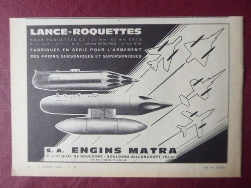 1964 pub engins matra - 2/1964,