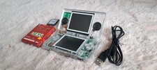 💎 TRANSPARENT GLACED NINTENDO DS LITE CUSTOM GAME BOY ADVANCE NDSL 🥶