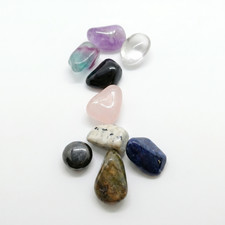 EDELFUNDE Set De 9 Pierres