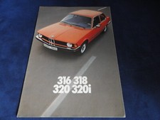 catalogue depliant bmw serie 3 E21 / 316 / 318 / 320 / 320i  1976