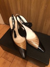 Exte Black/Tan Leather Sling