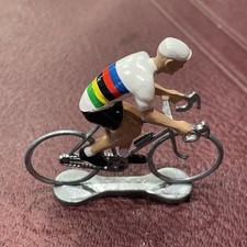 Jouet cycliste plomb alu