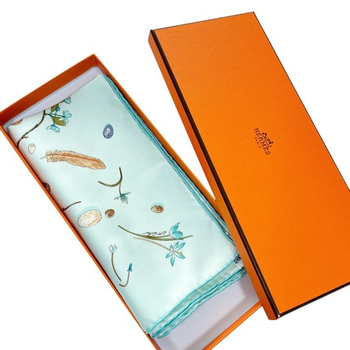 Foulard vintage soie hermes - foulard,