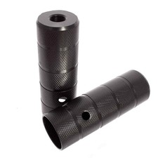 Pegs bmx acier noir 14mm - pegs,
