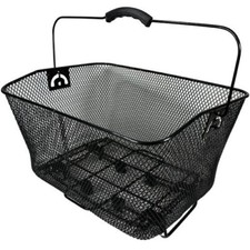 panier arrière vélo  fixation porte bagage étau  410x305x170mm DOKIO