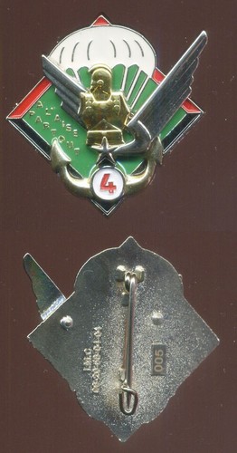 Parachutiste rgp 4 - parachutiste, 4°