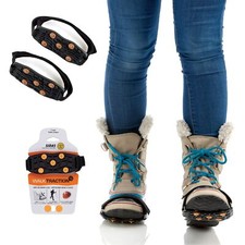 Walk Traction Crampon à Neige/Glace Mixte Adulte Noir Taille Unique