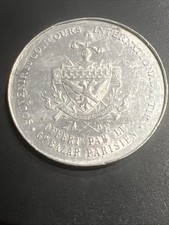 Jeton SOUVENIR DU CONCOURS INTERNATIONAL DE TIR - GRAND BAZAR PARISIEN - RARE