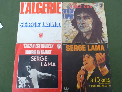 Lot 45t serge - 45t, lama