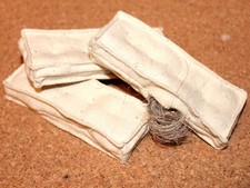 Trois coussin amortisseur