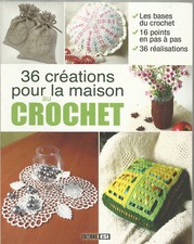 LIVRE CATALOGUE CROCHET  LAINE DÉCORATION MAISON
