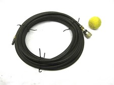 TUYEAU POUR RALLONGE PNEUMATIQUE  DE COMPRESSEUR AVEC EMBOUTS RAPIDES, 10M