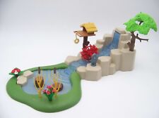 PLAYMOBIL (O22175) ZOO - Rivière & Cascade Zoo des Enfants 4851 Complète