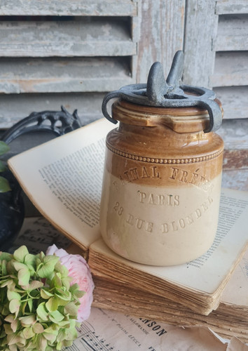 Ancien pot gres pharmacie - pot,