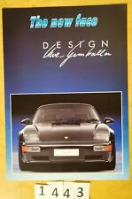GEMBALLA PORSCHE 911 TUNING Prospectus 4 pages D