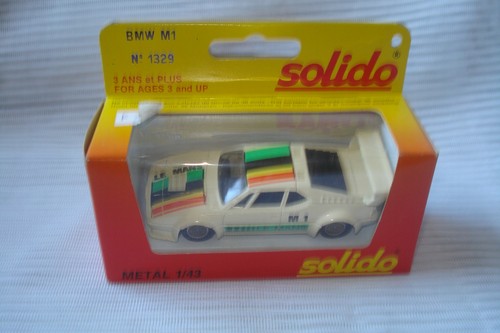 Solido 1329 bmw m1 couleur - solido,