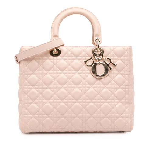Dior large cuir agneau - large, d’agneau