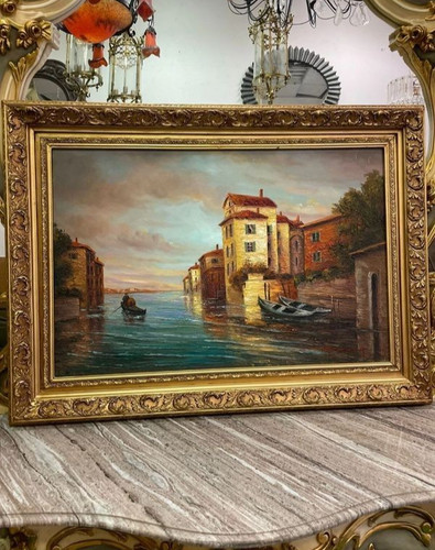 Tableau vue venise - vue, de