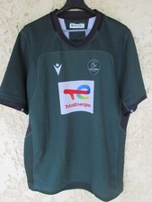 Maillot rugby PAU SECTION PALOISE Macron PRO SHIRT vert XXL