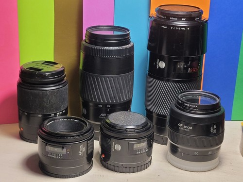 Minolta af lens 50mm - ,,.,