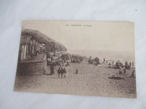 Cpa carolles carte postale - 50,