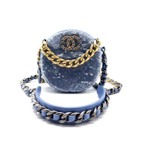 Chanel pochette ronde avec - chanel,
