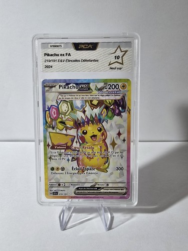 Pca carte pokémon pikachu - carte,