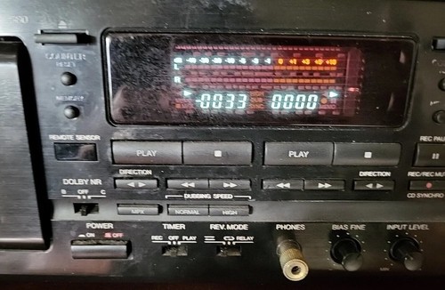 Denon drw 580 precision - denon, audio