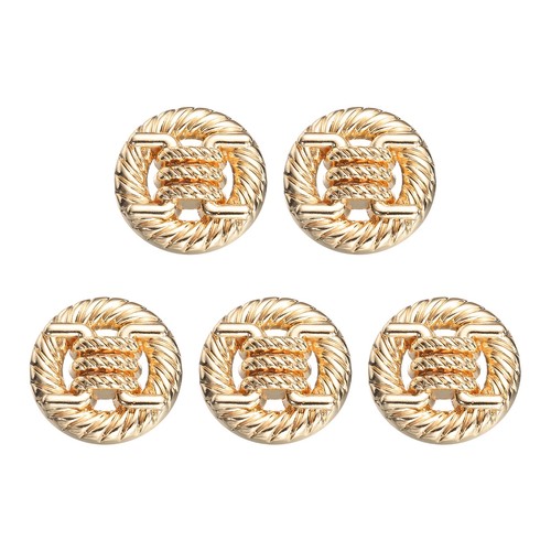 5pcs boutons ronds - 5pcs,