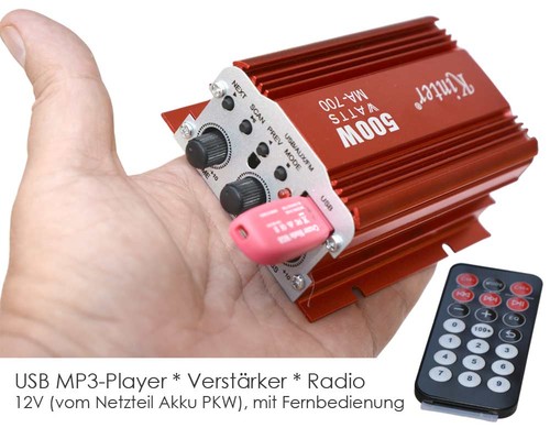 Mini amplificateur kinter - amplificateur,