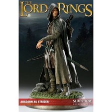 LOTR SEIGNEUR ANNEAUX STATUE ARAGORN AS STRIDER REGULAR 1/6 37cm SIDESHOW RARE