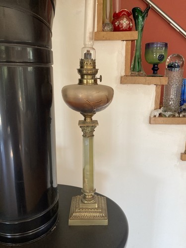 Lampe pétrole ancienne - lampe,