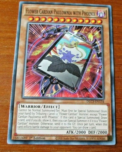 Konami trading card - konami, flower