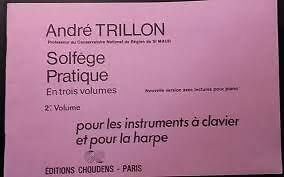 Trillon solfege pratique - trillon,